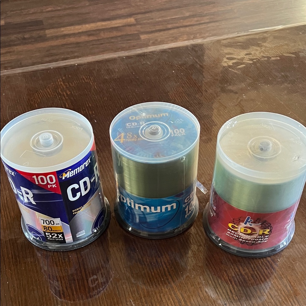 Memorex, Khypermedia and Optimum CD-R Discs